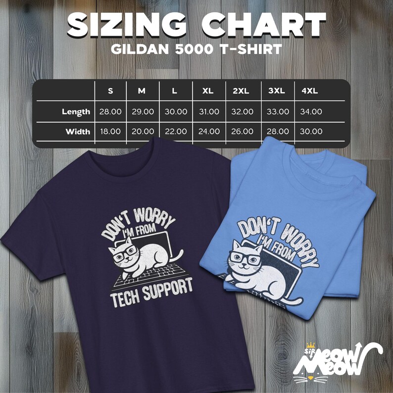 Funny Tech Support Cat T-Shirt: Geek Programmer Gift image 3