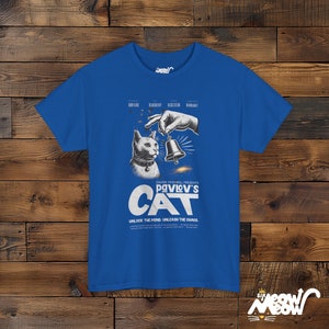 Pavlov's Cat T-Shirt: Funny Psychology Science Tee Royal
