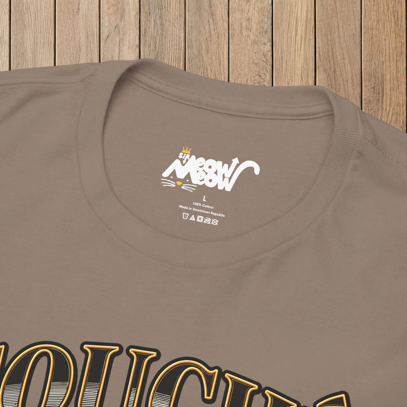 Touché Pussycat Fencing Cat T-Shirt, Funny Fencer Gift, Dueling Cats Graphic Tee, Gildan 5000 image 13