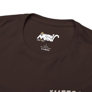 Cow 'Meeow' Parody T-Shirt: Amusing Farm Animal Graphic Tee image 9