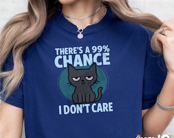 Grumpy Cat T-Shirt: Sarcastic Introvert Tee - Comfort Colors