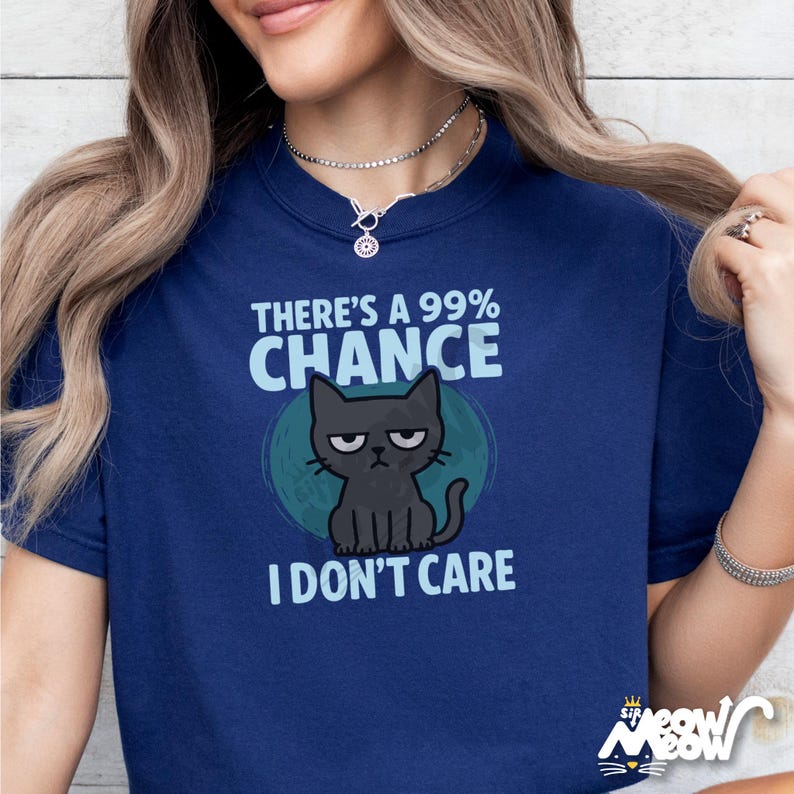 Maglietta Grumpy Cat: Maglietta Sarcastica Introversa - Colori Comfort immagine 1