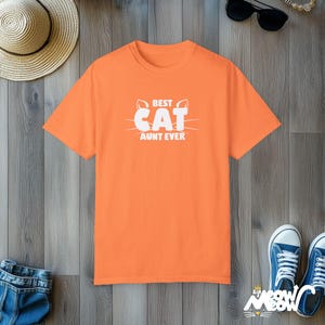 Custom 'Cat Ever' Comfort Colors T-Shirt image 9