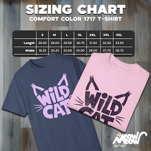 Camiseta de gato salvaje: camiseta con gráficos desgastados, regalo para amantes de los gatos imagen 3