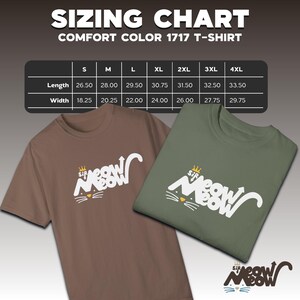 Comfort Colors Ninja Cat T-Shirt: Japanese Samurai Design image 3