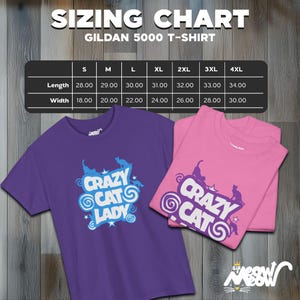Crazy Cat Lady T-Shirt: Playful Kitty Silhouette, Cat Mom Gift image 3