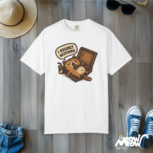 Lustiges Pizza Katzen-T-Shirt: Komfortfarben Unisex-T-Shirt, Sir Meow Miau-Grafik White