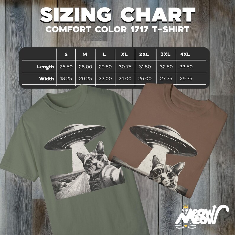 Funny Cat Selfie Alien Abduction T-Shirt: Quirky UFO Tee image 3