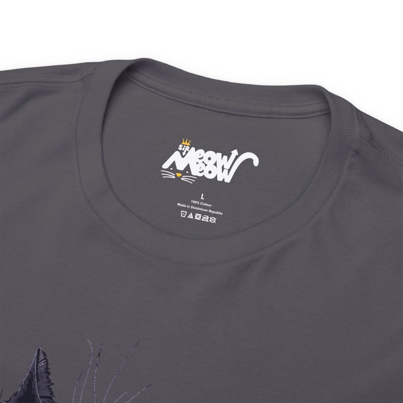 Funny Barking Cat T-Shirt: Quirky Cat Lover Gift image 9