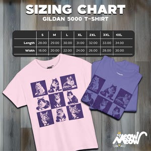 Retro Cat Grid T-Shirt: Vintage Style Graphic Tee image 3