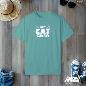 Custom 'Cat Ever' Comfort Colors T-Shirt image 5