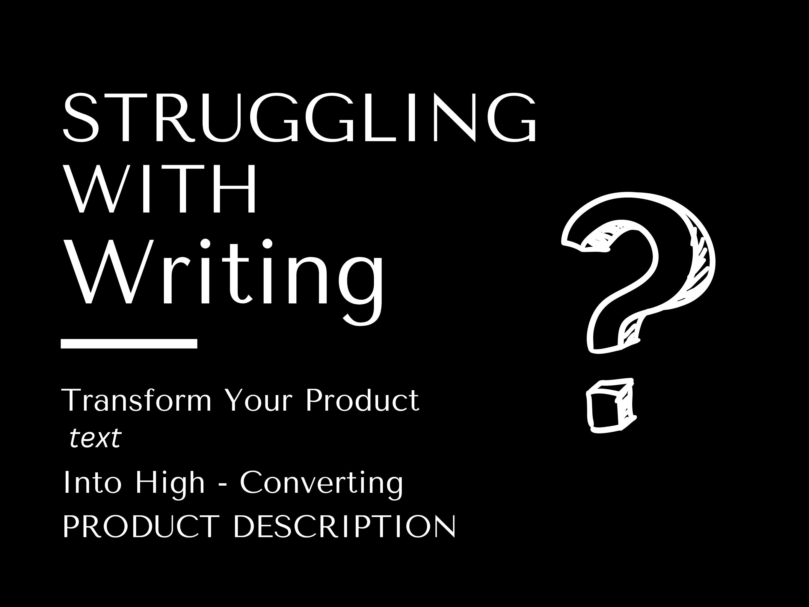 Copywriting SEO Optimized Product Description Customizable Etsy