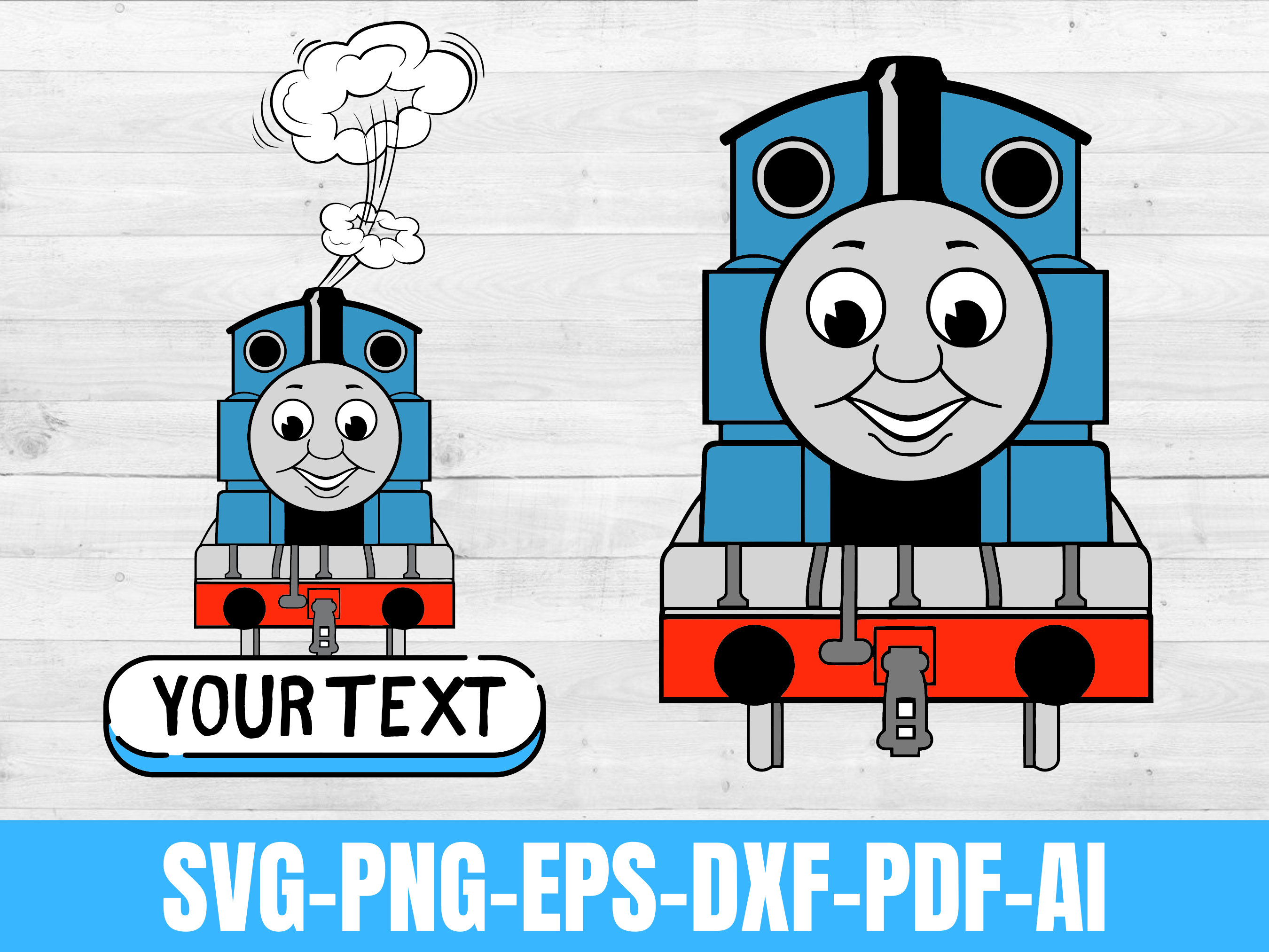 Thomas the Train SVG Thomas the Train Birthday Etsy Australia