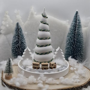 Eisenbahn durch weihnachtsbaum - Etsy.de