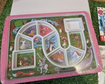 New Dinner Winner Enchanted Forest Picky Eater Encouragement plate