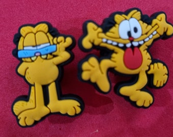 Garfield Croc Charms Duo jibbitz gems