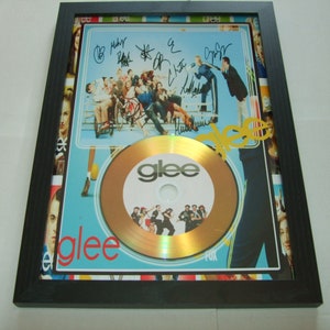 glee  signed display
