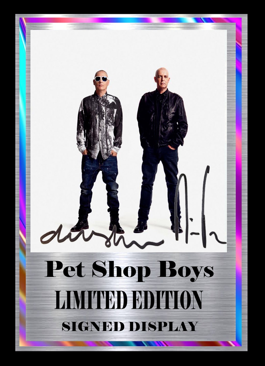 Pet Shop Boys Signed Display - Etsy