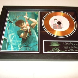 gary numan signed display