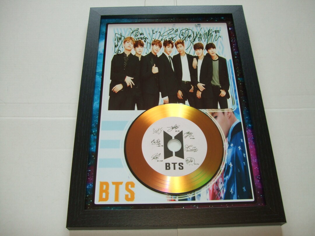 Bts Signed Display - Etsy