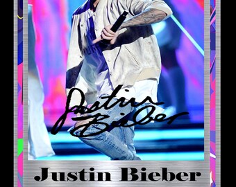 Autograph Signed Justin Bieber CD - Etsy