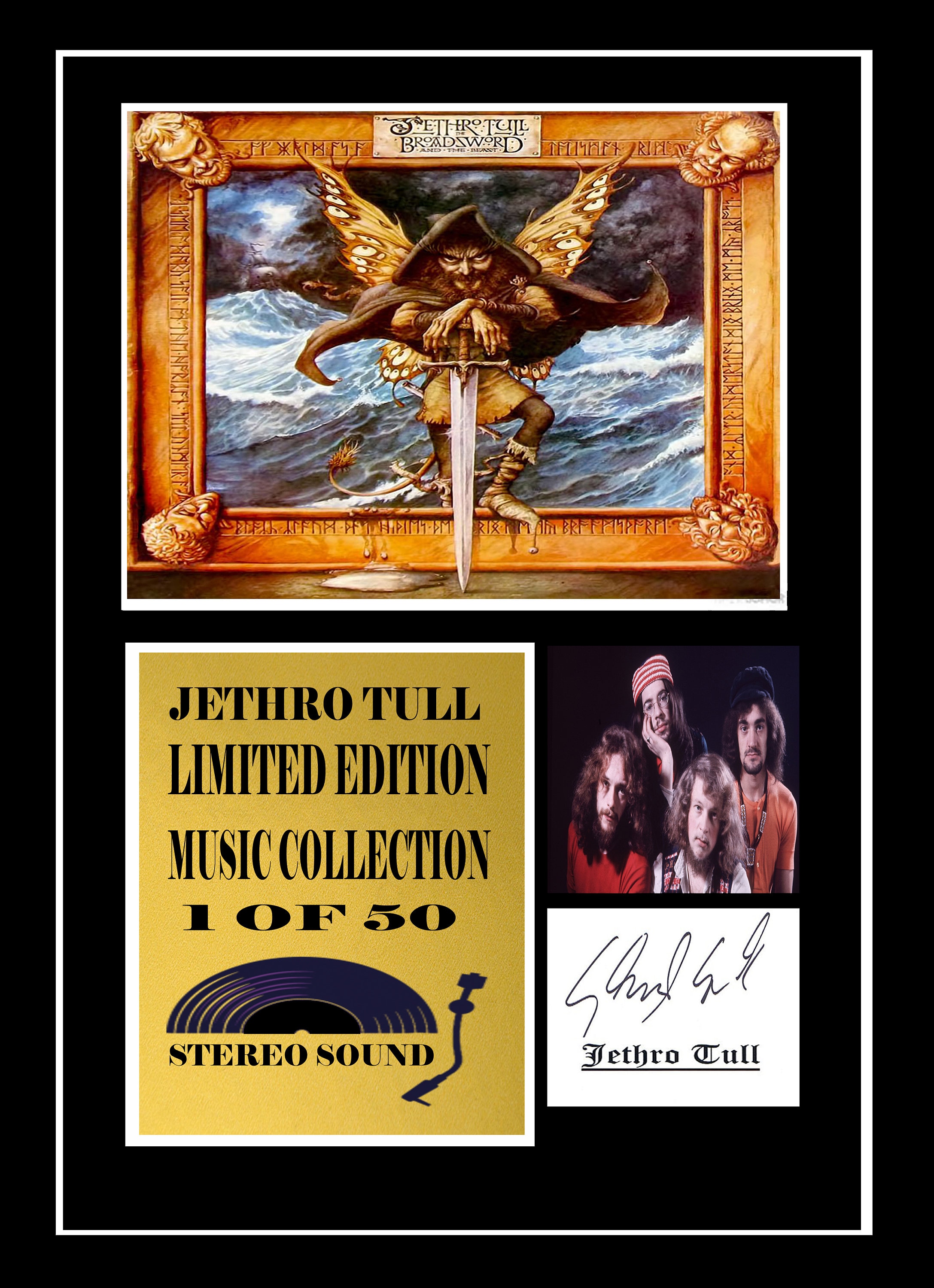 本 JETHRO TULL ジェスロ•タル パンフレット 2冊