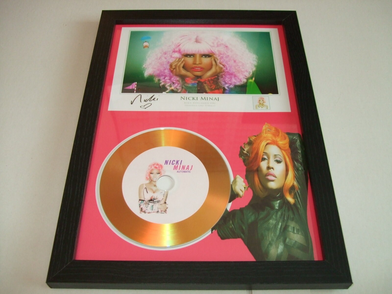 Nicki Minaj 直筆サイン入りアートカード 【公式通販】