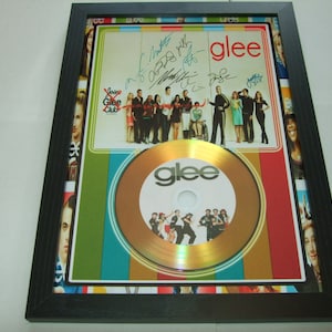 glee   signed display
