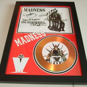 madness   signed display