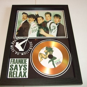 frankie goes to hollywood  signed