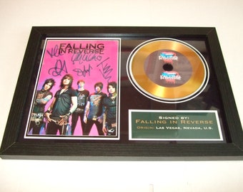 falling in reverse   signed display