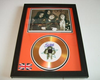 slade  signed display