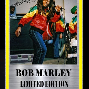 Présentoir signé BOB MARLEY