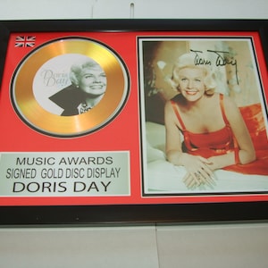 doris day   signed display