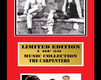 カーペンターズ - 「SING」直筆サイン入りレコード 2枚組 - カレン