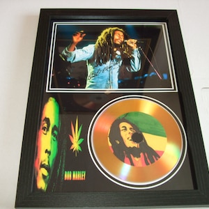 affichage signé bob marley