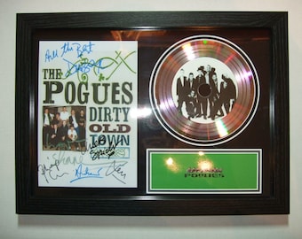 the pogues  signed display