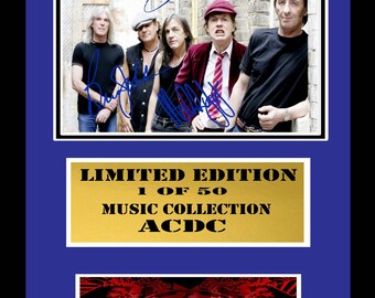 acdc  signed display 1