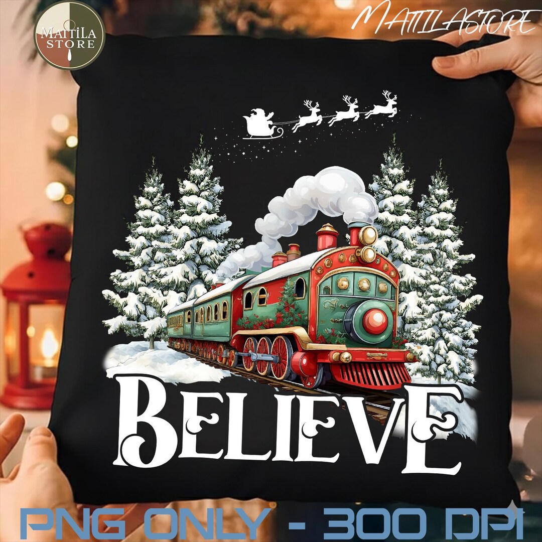 Believe North Pole Train Png, Christmas Train to North Pole, Christmas ...