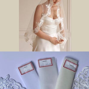 Ensemble d'échantillons de voile de tulle, Échantillons de tissu pour voile, Échantillons de tissu, Échantillon de voile, Échantillon de voile de tulle, Échantillons de voile, Couleurs de voile de tulle