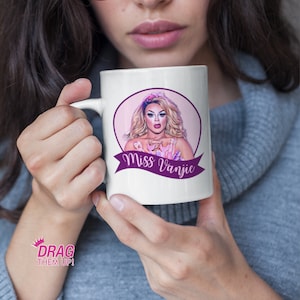 Drag Race Inspired Mug Miss Vanjie Ceramic Mug, Queer LGBT Gift Idea, Drag Queen Mug, Drag Race Quotes, Funny Mug, Season 10, All Stars 9