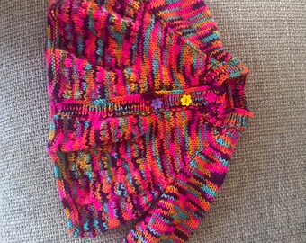 Multi coloured cardigan