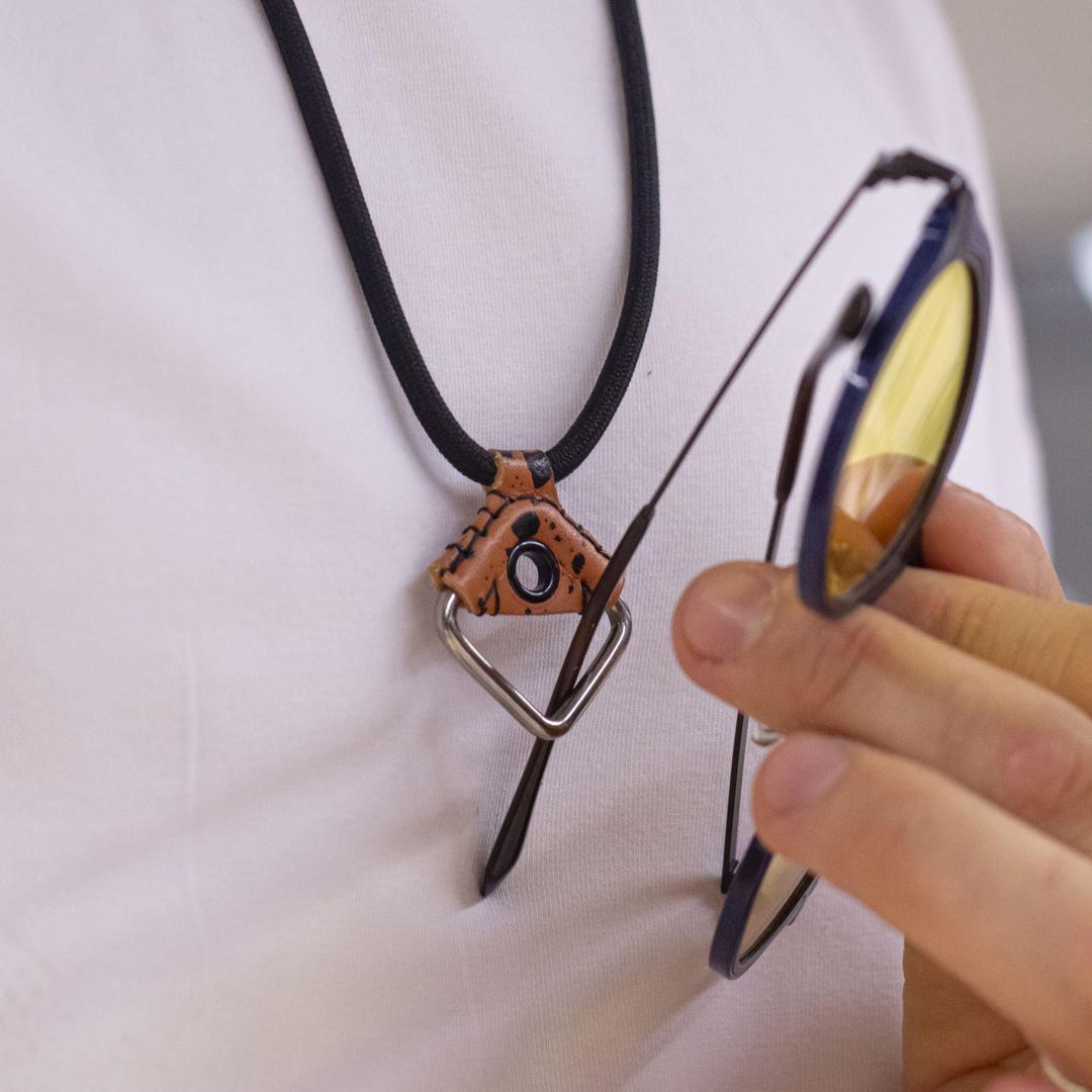 New Designs Are HERE!!! Veg Tan Leather Eyeglasses - Sunglasses Chain ...