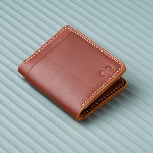 Geschenk zum Vatertag I Vatertag Rabatt I 90 BASIK I Leder Geldbörse aus 100% pflanzlich gegerbtem Leder in Handarbeit I Leder Geldbeutel für Männer