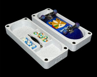 Marble Fingerboard Case | Multi Tool and Accessory Storage