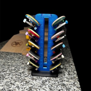 Tommy’s Tech Rack Fingerboard Display Stand - Holds 10 Completes