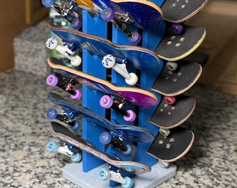 Tommy’s Tech Rack Fingerboard Display Stand - Holds 10 Completes