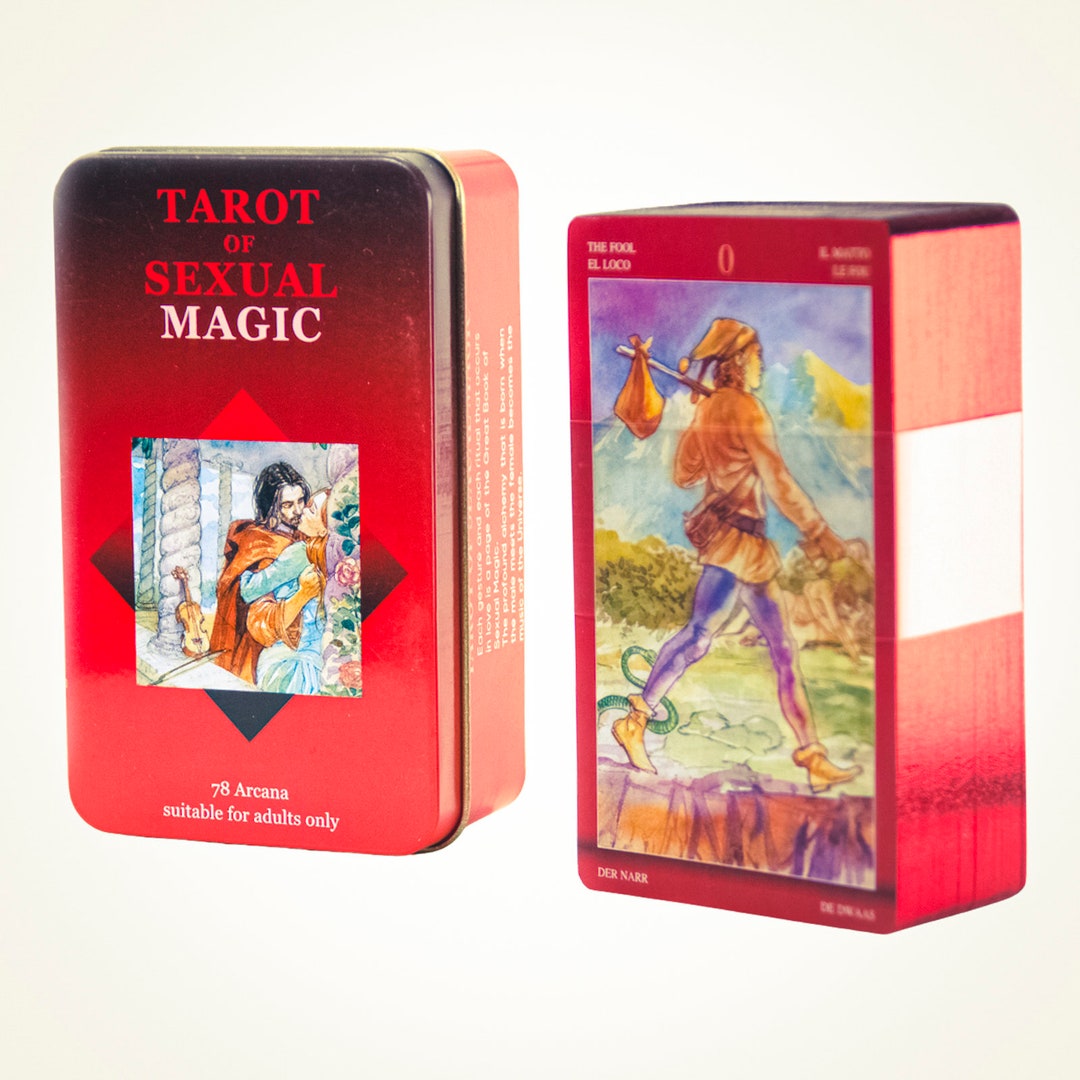 Tarot of Sexual Magic Tarot Cards English Version Deck Tarot - Etsy
