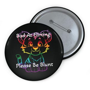 9-Stripe Pride Pin: Bright Inclusive Flag Colors, Metal Backing image 2