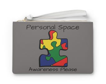 Autismus Bewusstsein Tasche, Puzzleteil Beutel, Sensorische Unterstützung Tasche, Calm Kit Zubehör, Neurovielfalt Geschenk